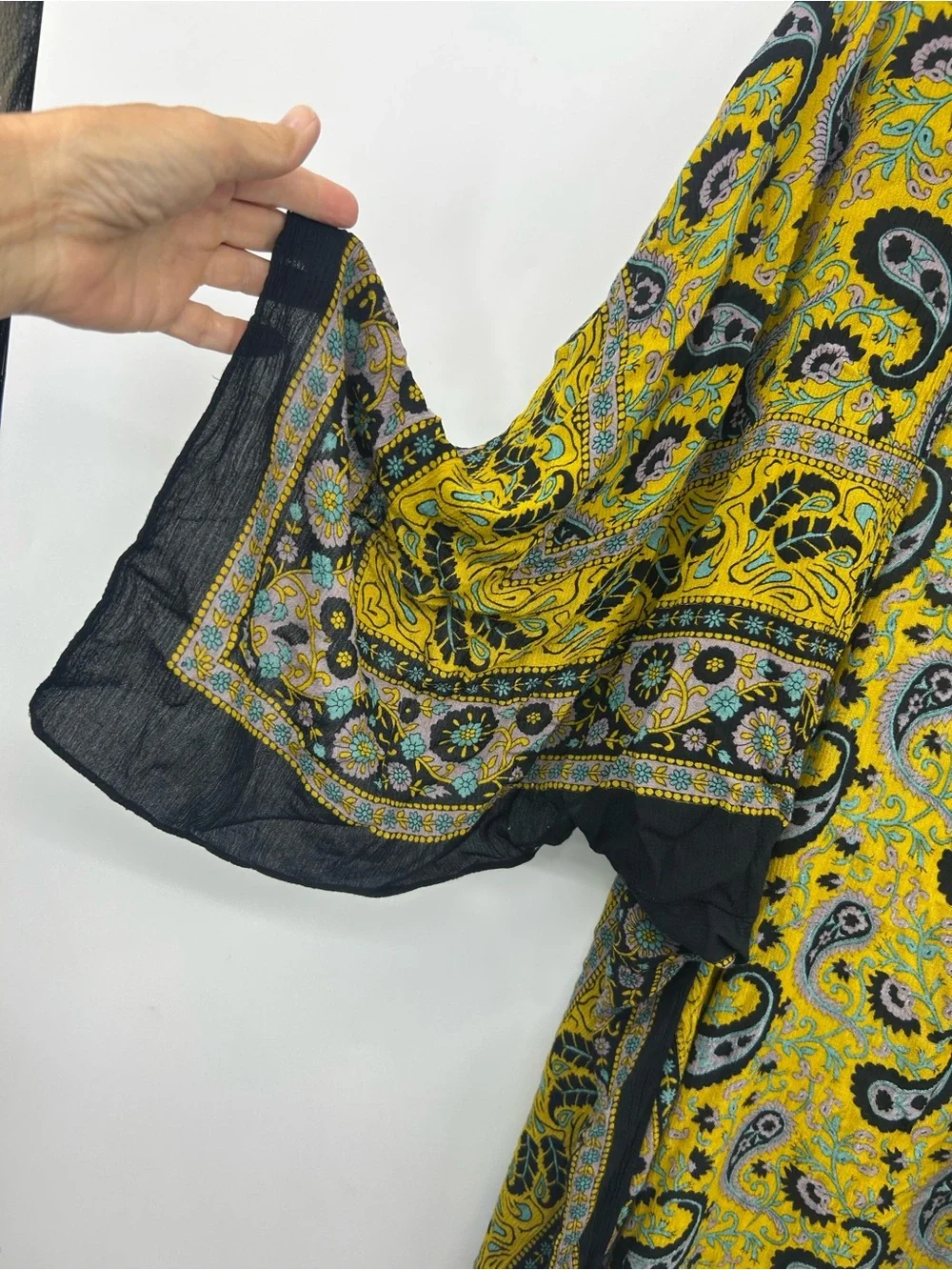 Free People Eternal Flame Maxi Kimono One Size *Flaw* - Picture 4 of 8